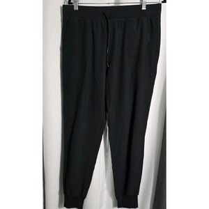 Crazy Yoga Brand Women's Color Black Joggers Size 12 two Pocket